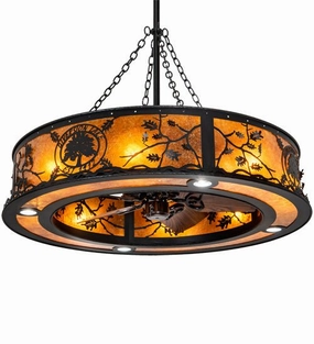 Personalized 12 Light Chandel-Air decorative fandeliers with lights