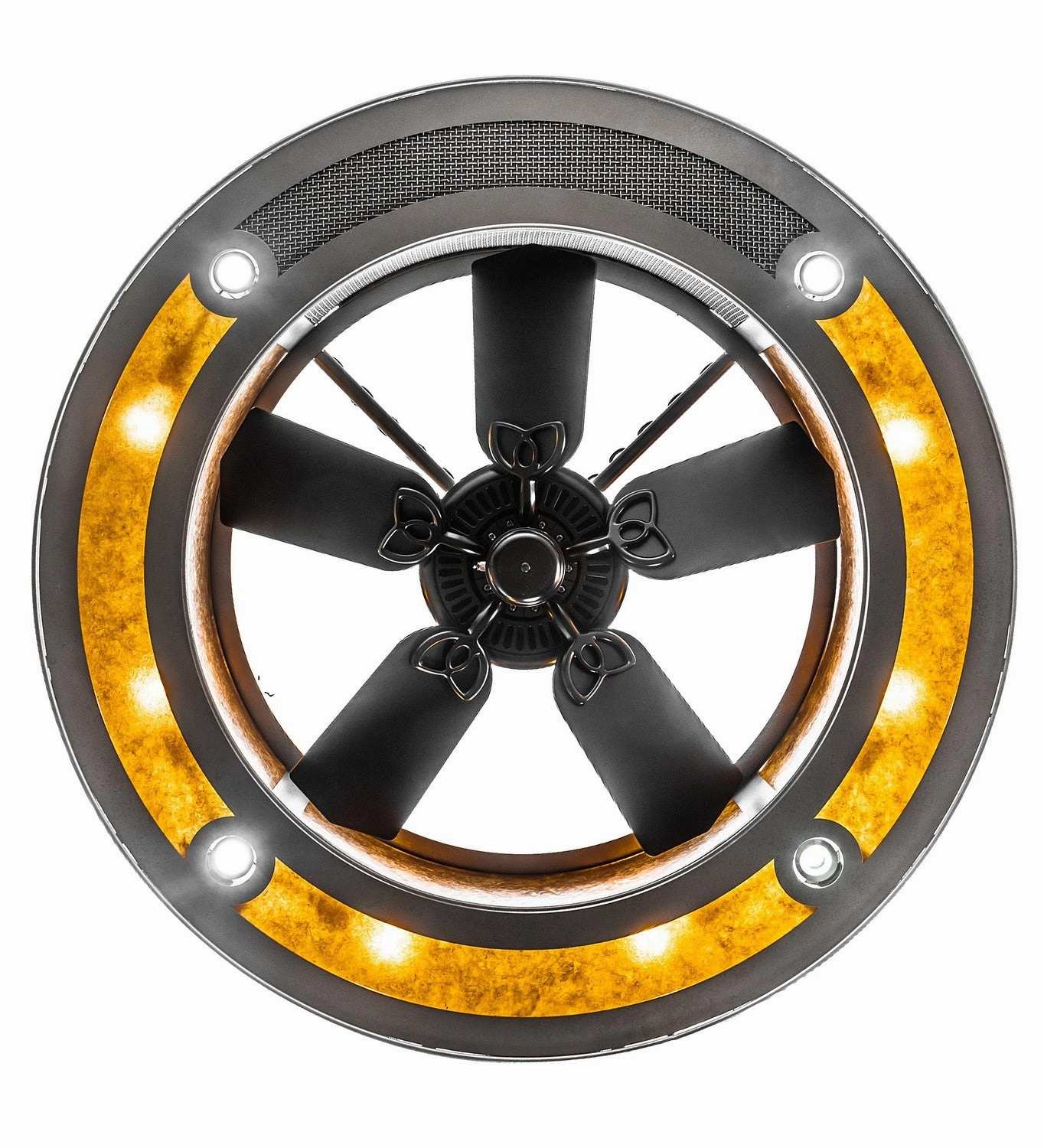 Personalized 14 Light Chandel-Air Natural Iron