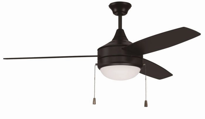 Phaze Energy Star 3 52"Ceiling Fan Flat Black