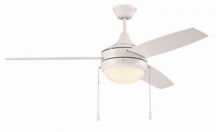 Phaze Energy Star 3 52"Ceiling Fan White versatile medium fans for any space