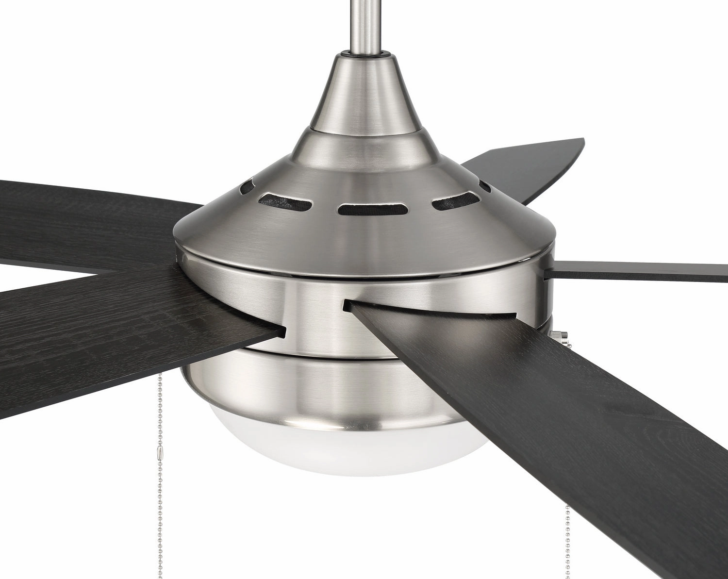Phaze Energy Star 5 52"Ceiling Fan Brushed Polished Nickel