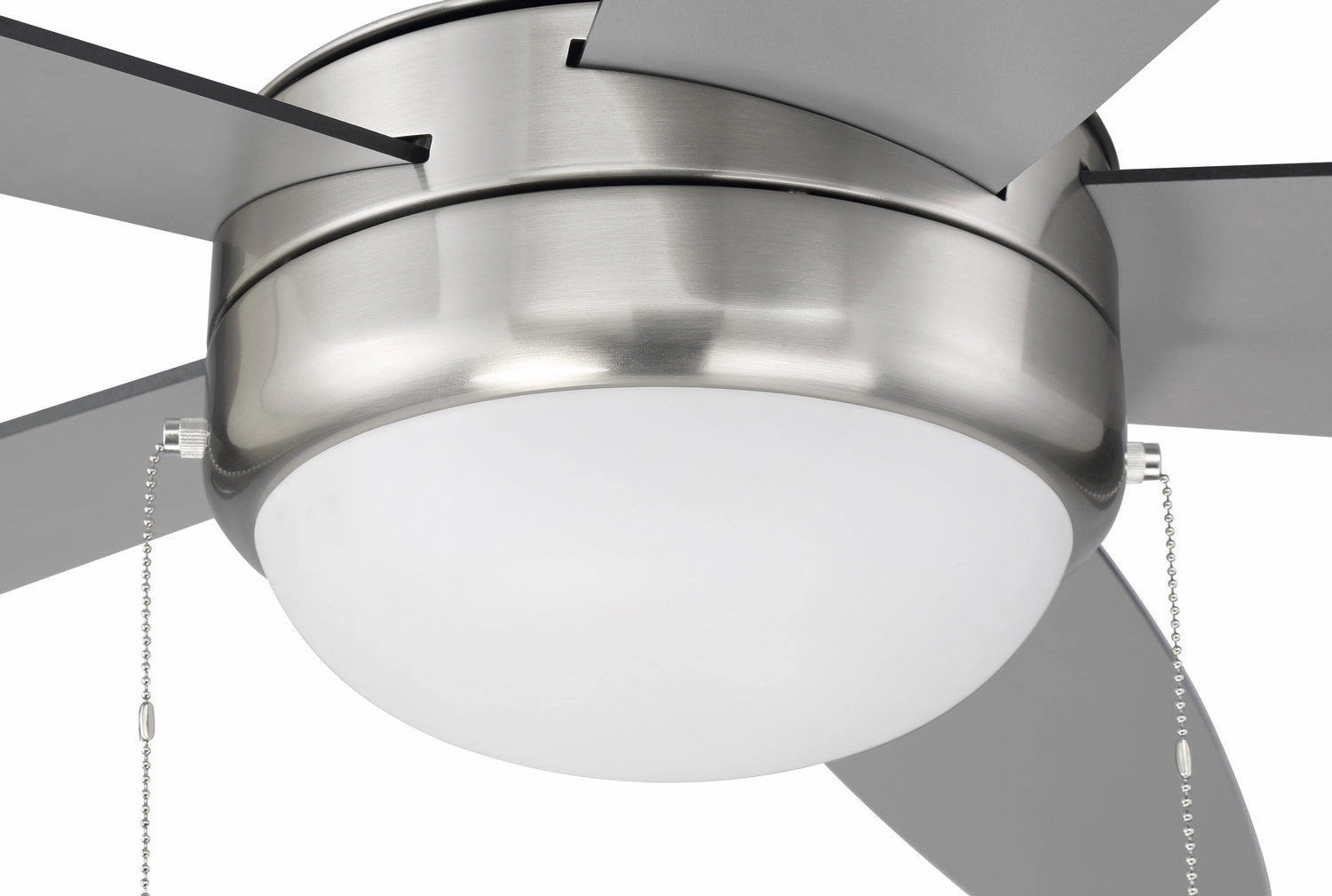 Phaze Energy Star 5 52"Ceiling Fan Brushed Polished Nickel