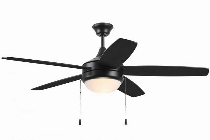 Phaze Energy Star 5 52"Ceiling Fan Flat Black
