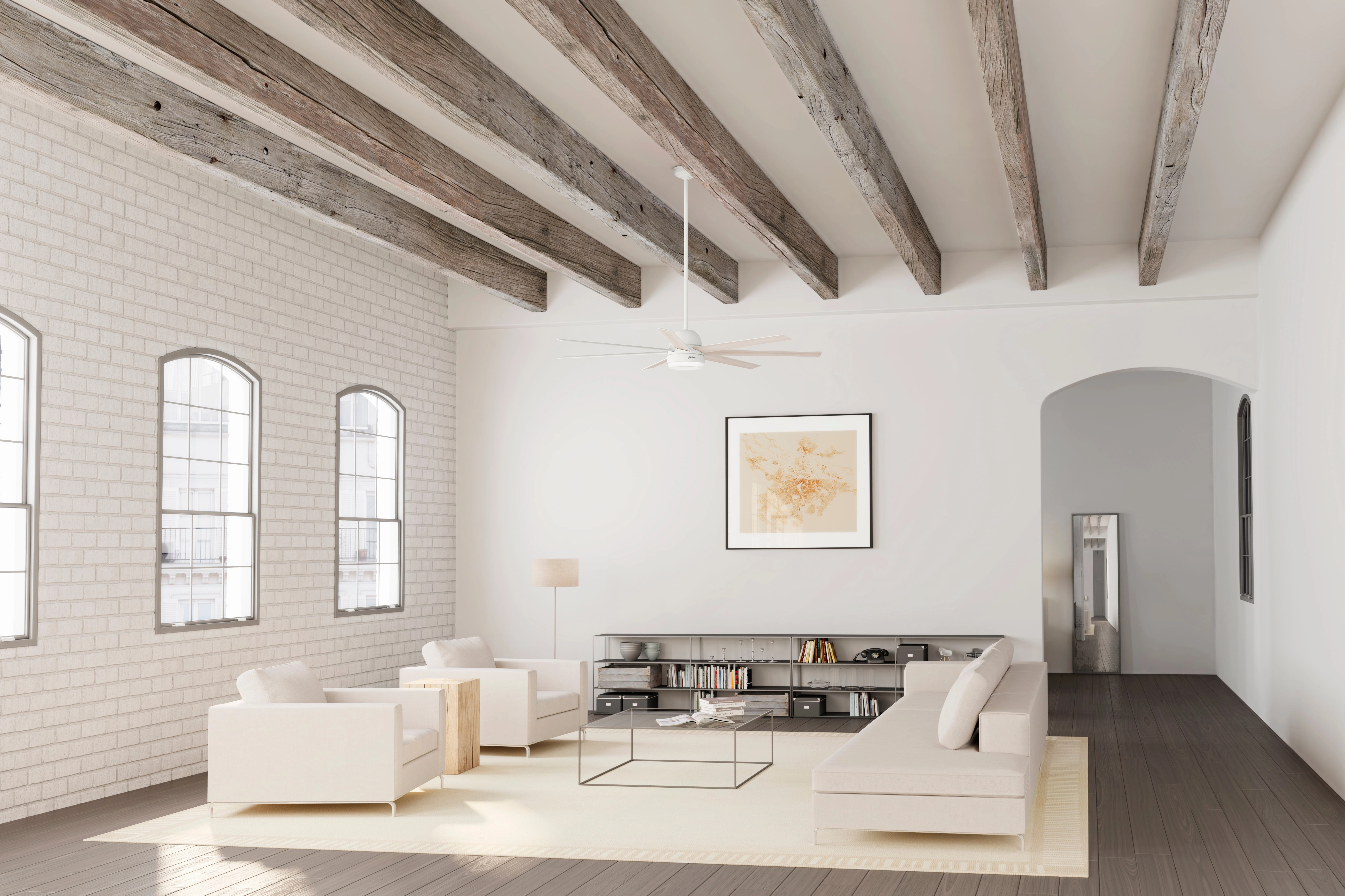 Phenomenon 70"Ceiling Fan Matte White