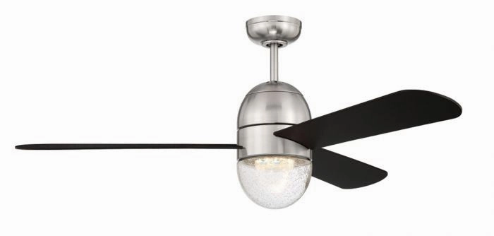 Pill 52"Ceiling Fan Brushed Polished Nickel
