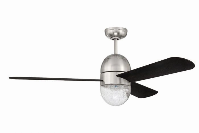 Pill 52"Ceiling Fan Brushed Polished Nickel
