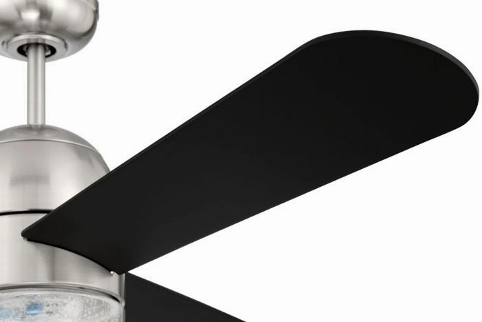 Pill 52"Ceiling Fan Brushed Polished Nickel
