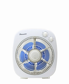 Pineware Box Fan 25CM - White fan and air conditioner combo units