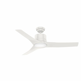 Piston 52"Ceiling Fan Fresh White portable medium fans with handle design