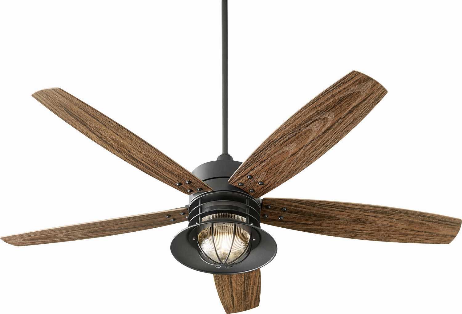 Portico 60"Patio Fan Textured Black