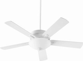 Premier 52"Ceiling Fan Studio White energy-efficient medium fans with remote