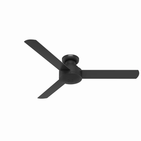 Presto 52"Ceiling Fan Matte Black medium size fans for home ventilation