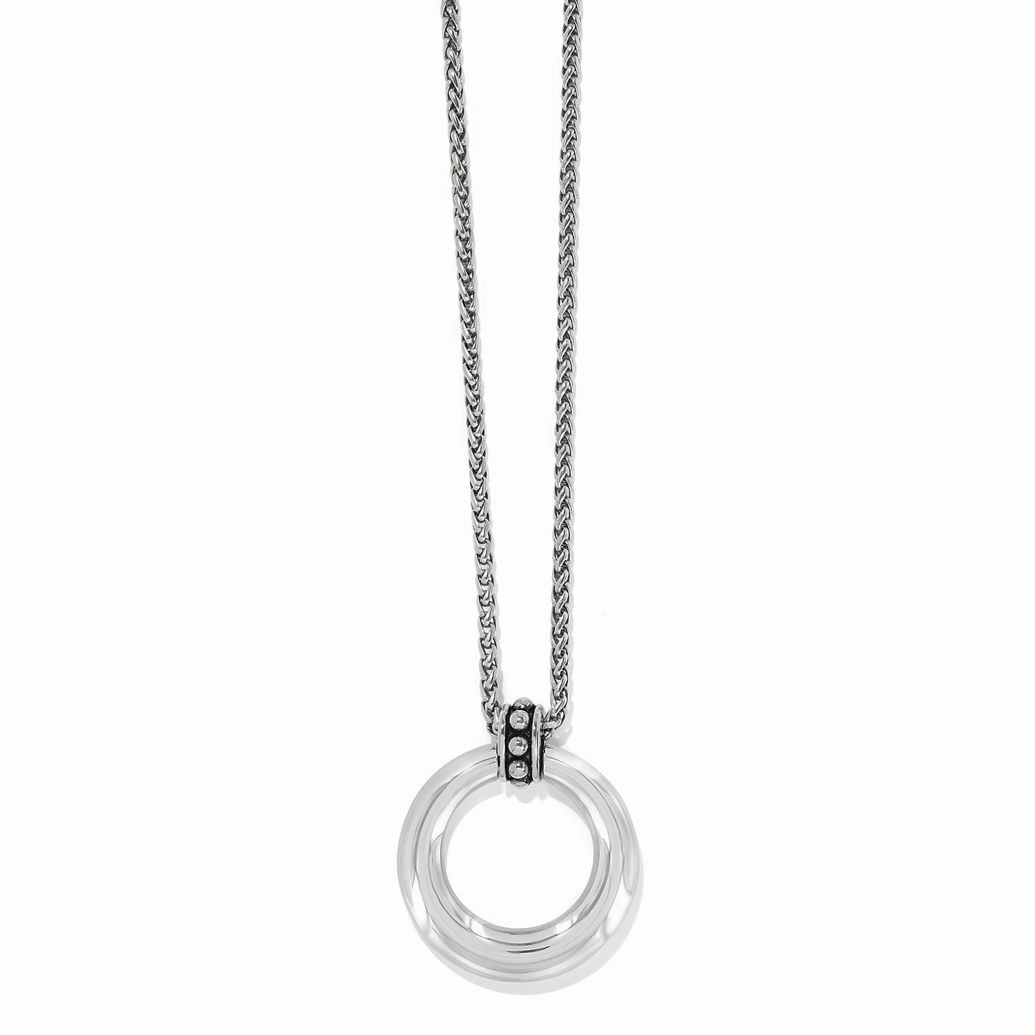 Pretty Tough Stud Large Circle Necklace