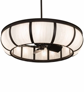 Prime 18 Light Chandel-Air decorative fandeliers with lights