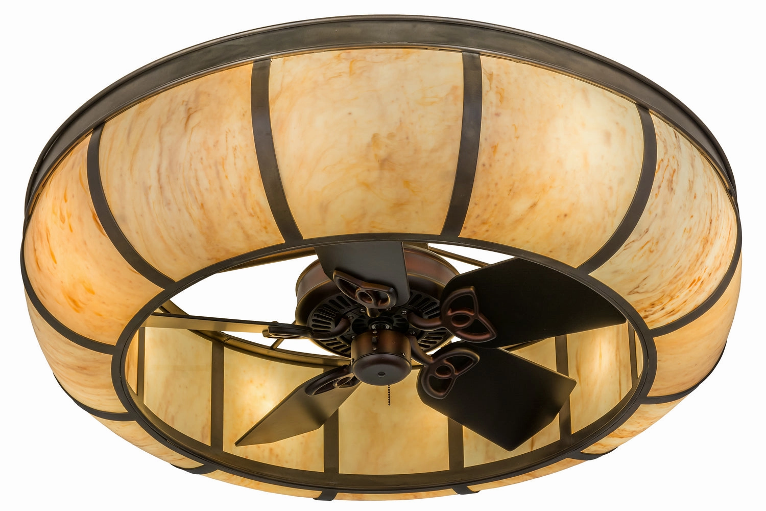 Prime Eight Light Chandel-Air decorative fandeliers with lights