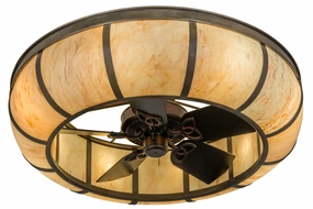 Prime Eight Light Chandel-Air decorative fandeliers with lights