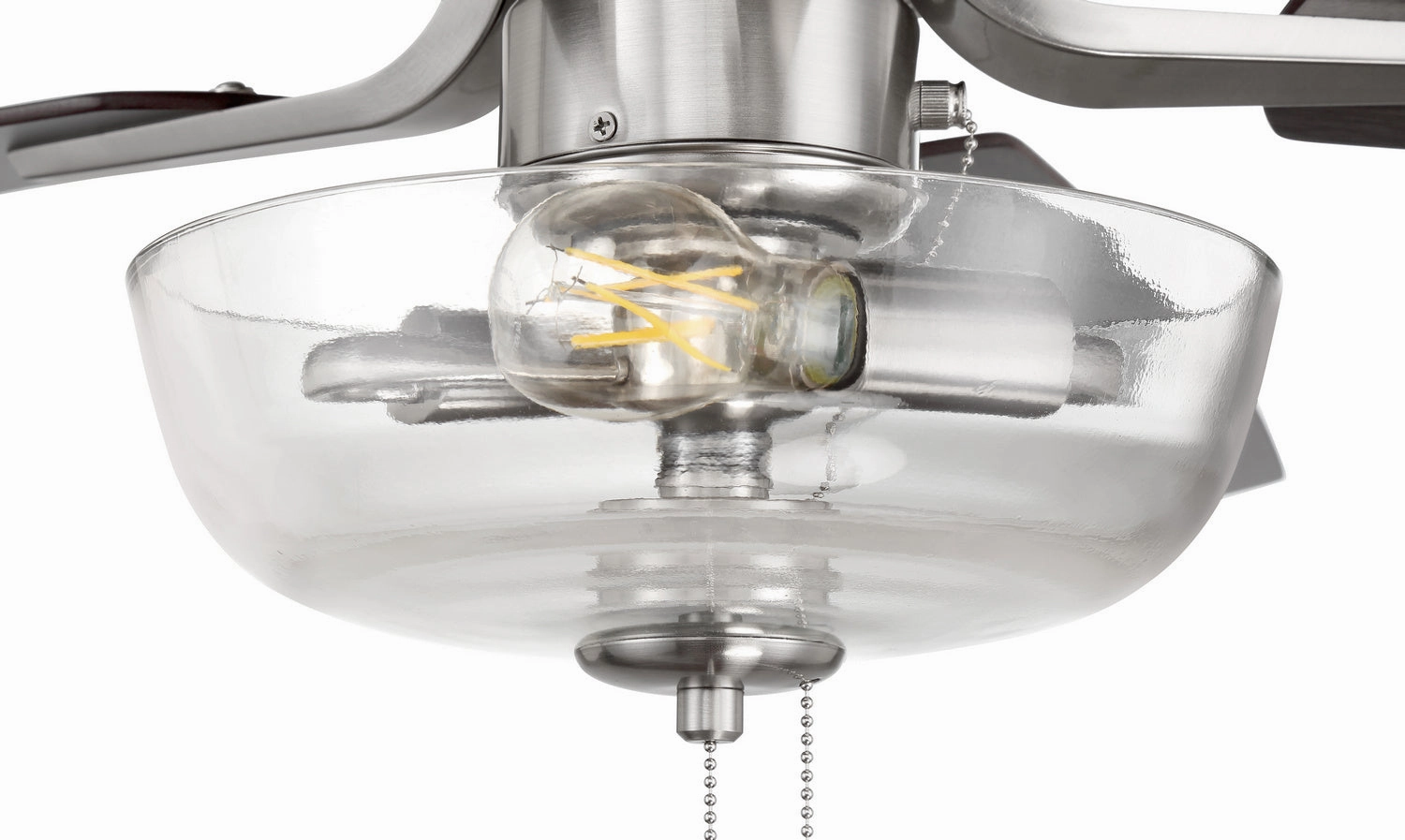 Pro Plus 101 52"Ceiling Fan Brushed Polished Nickel