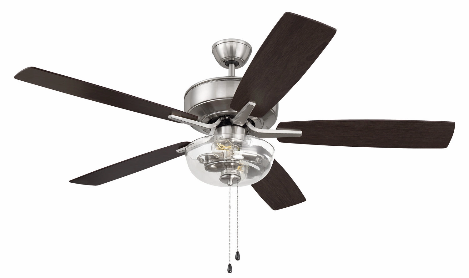 Pro Plus 101 52"Ceiling Fan Brushed Polished Nickel
