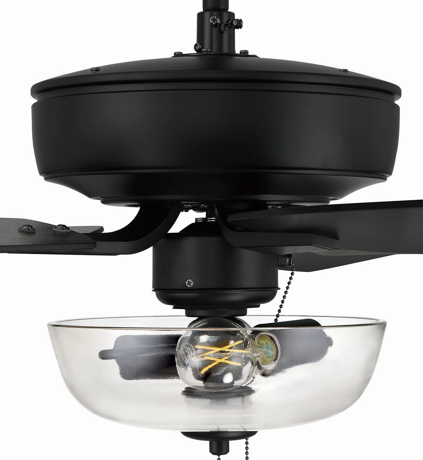 Pro Plus 101 52"Ceiling Fan Flat Black