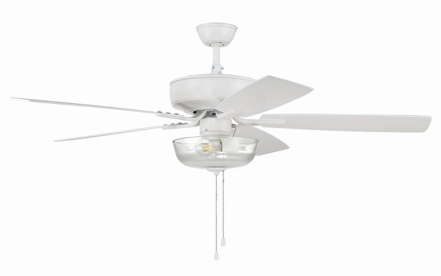 Pro Plus 101 52"Ceiling Fan White affordable medium fans for summer