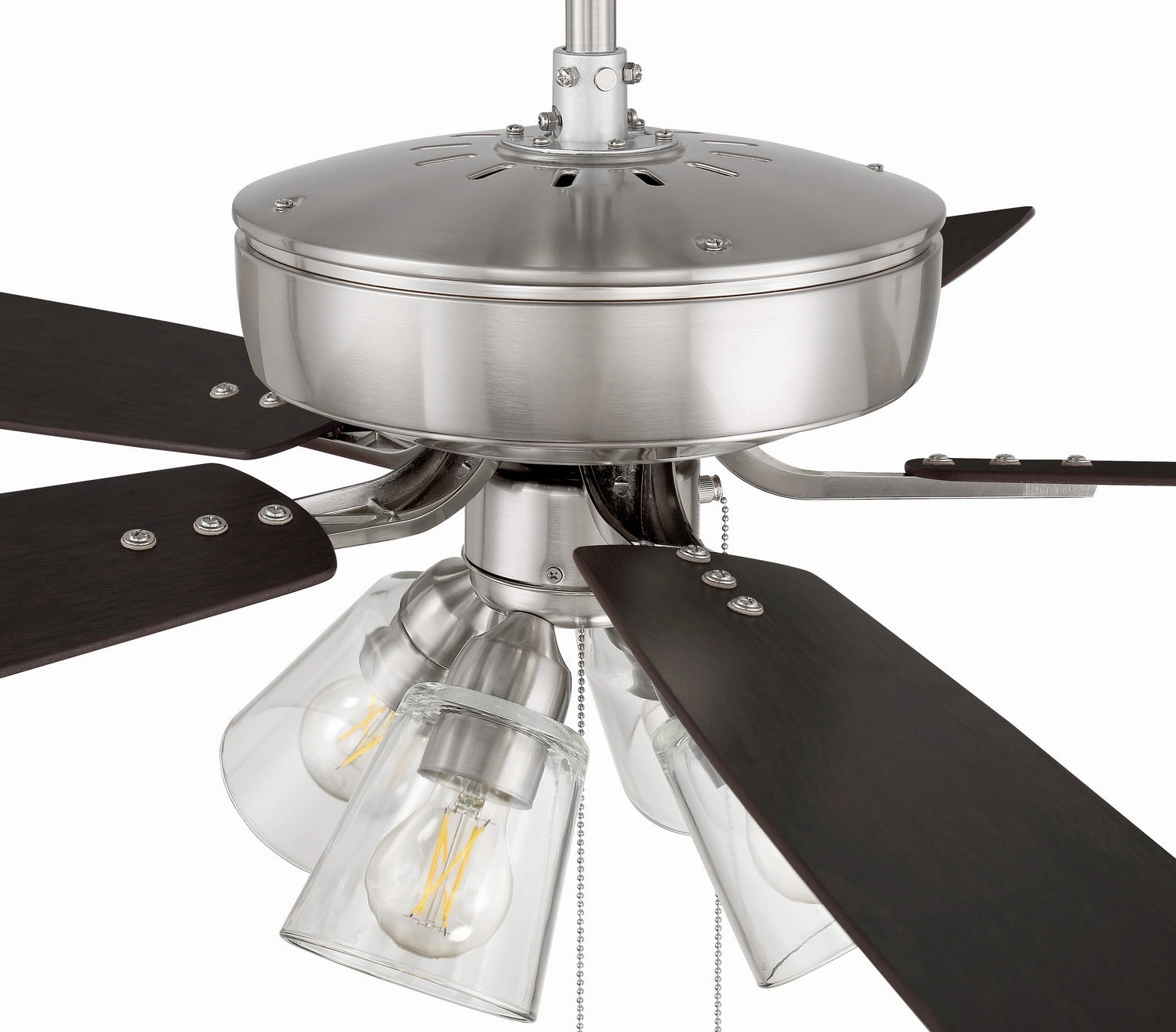 Pro Plus 104 52"Ceiling Fan Brushed Polished Nickel