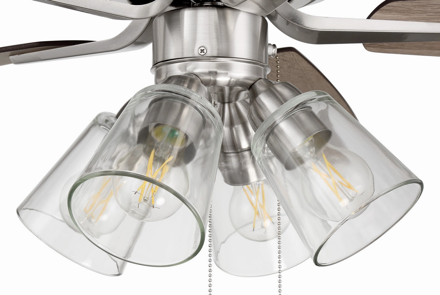 Pro Plus 104 52"Ceiling Fan Brushed Polished Nickel