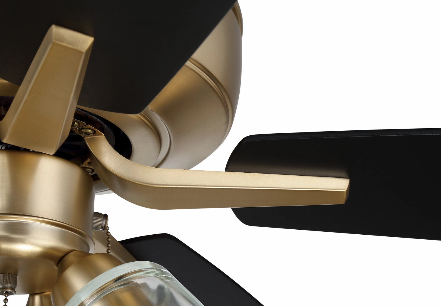 Pro Plus 104 52"Ceiling Fan Satin Brass