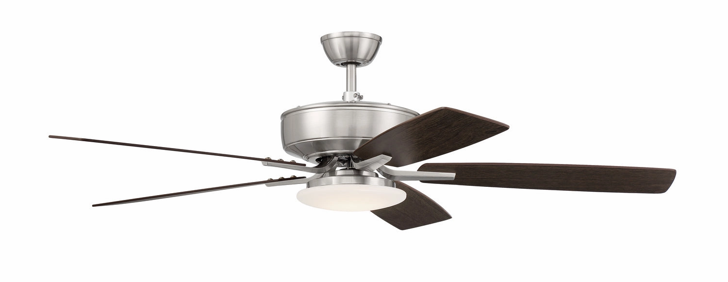 Pro Plus 112 52"Ceiling Fan Brushed Polished Nickel