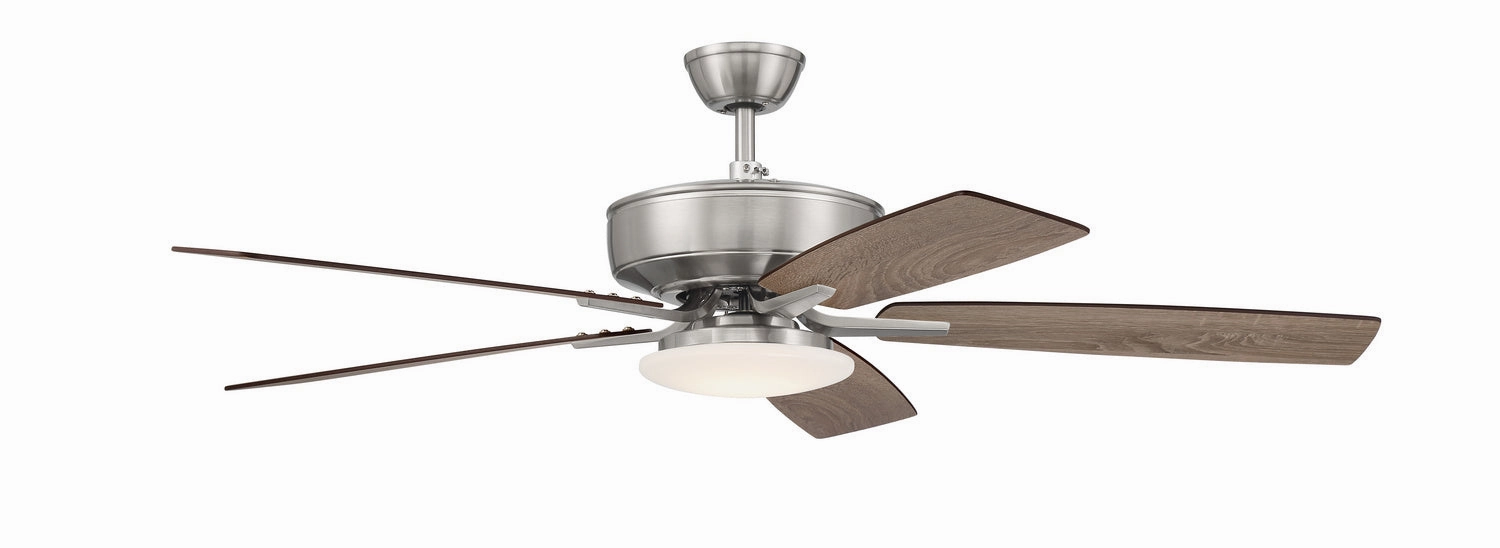 Pro Plus 112 52"Ceiling Fan Brushed Polished Nickel
