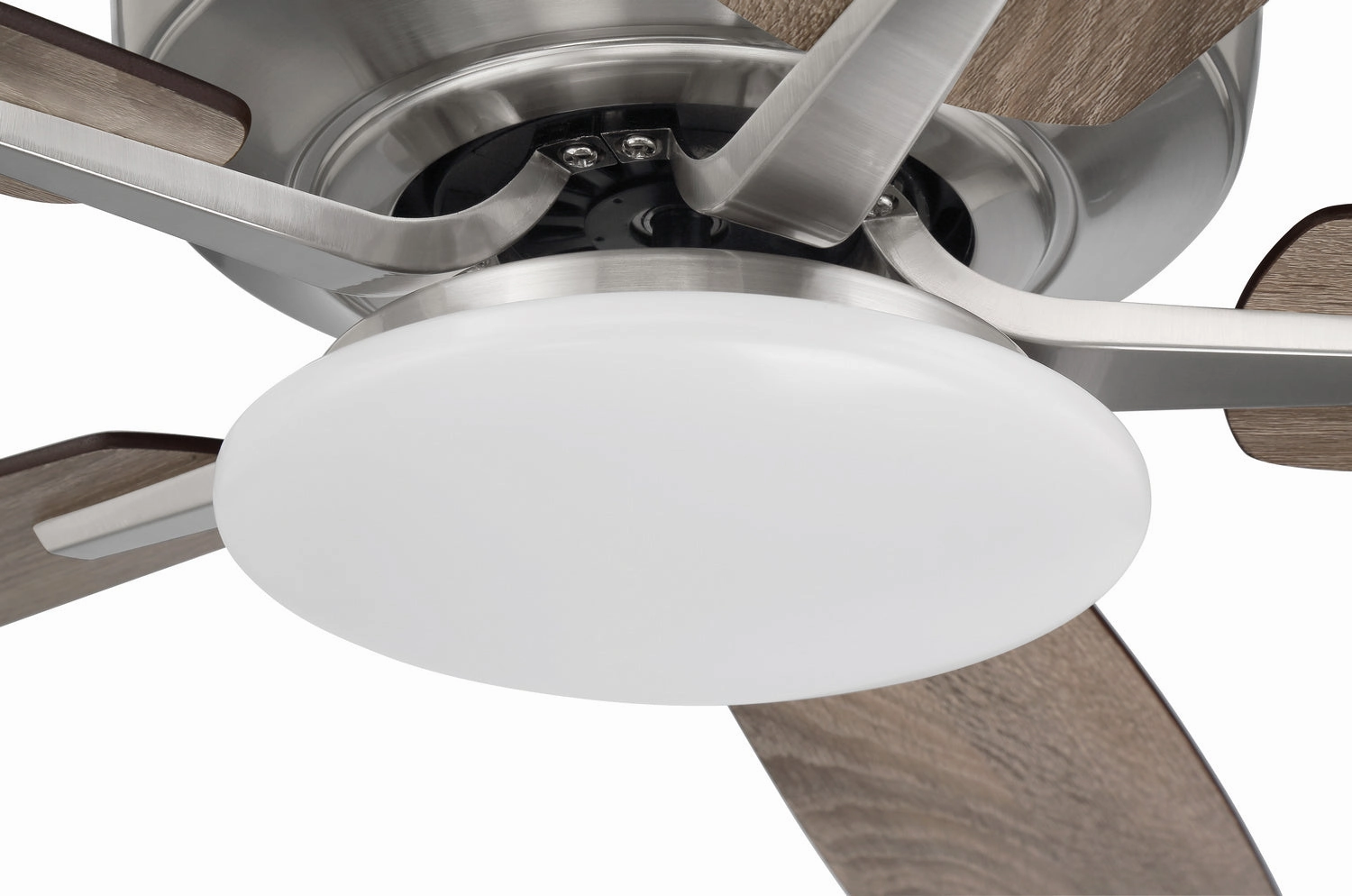 Pro Plus 112 52"Ceiling Fan Brushed Polished Nickel