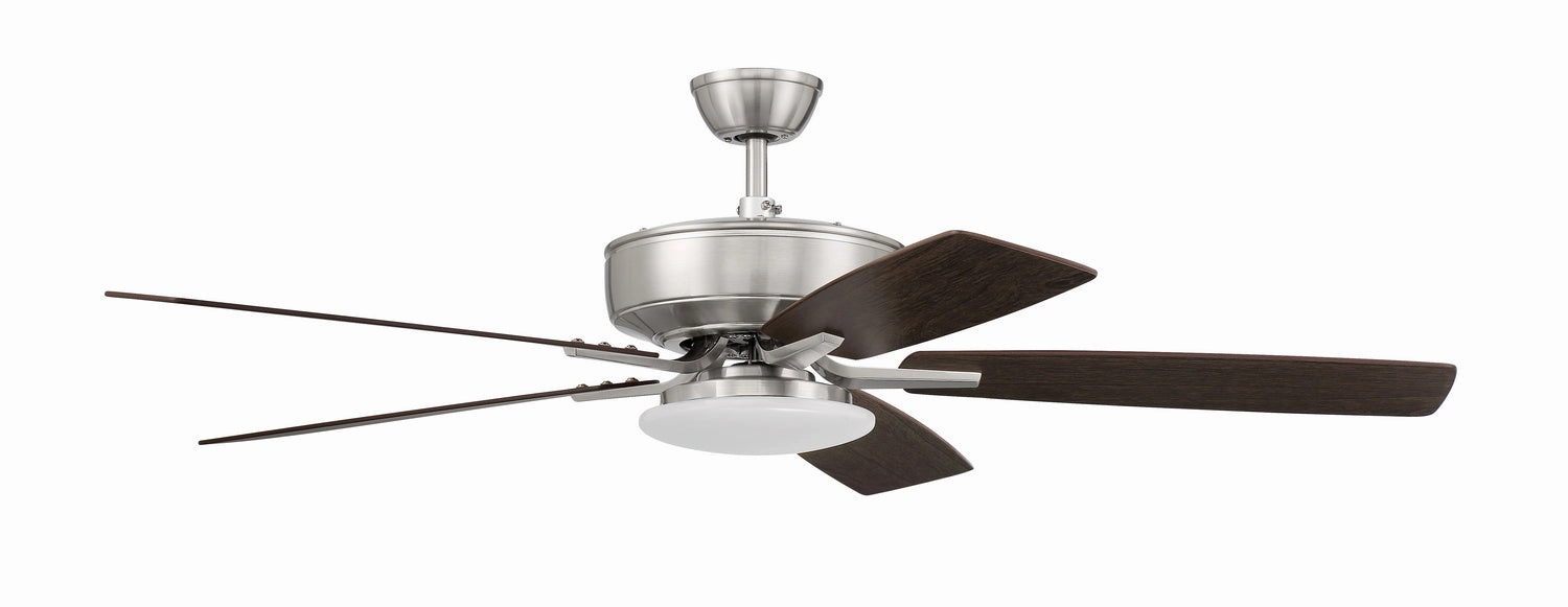 Pro Plus 112 52"Ceiling Fan Brushed Polished Nickel