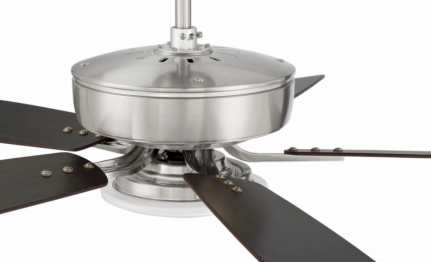 Pro Plus 112 52"Ceiling Fan Brushed Polished Nickel