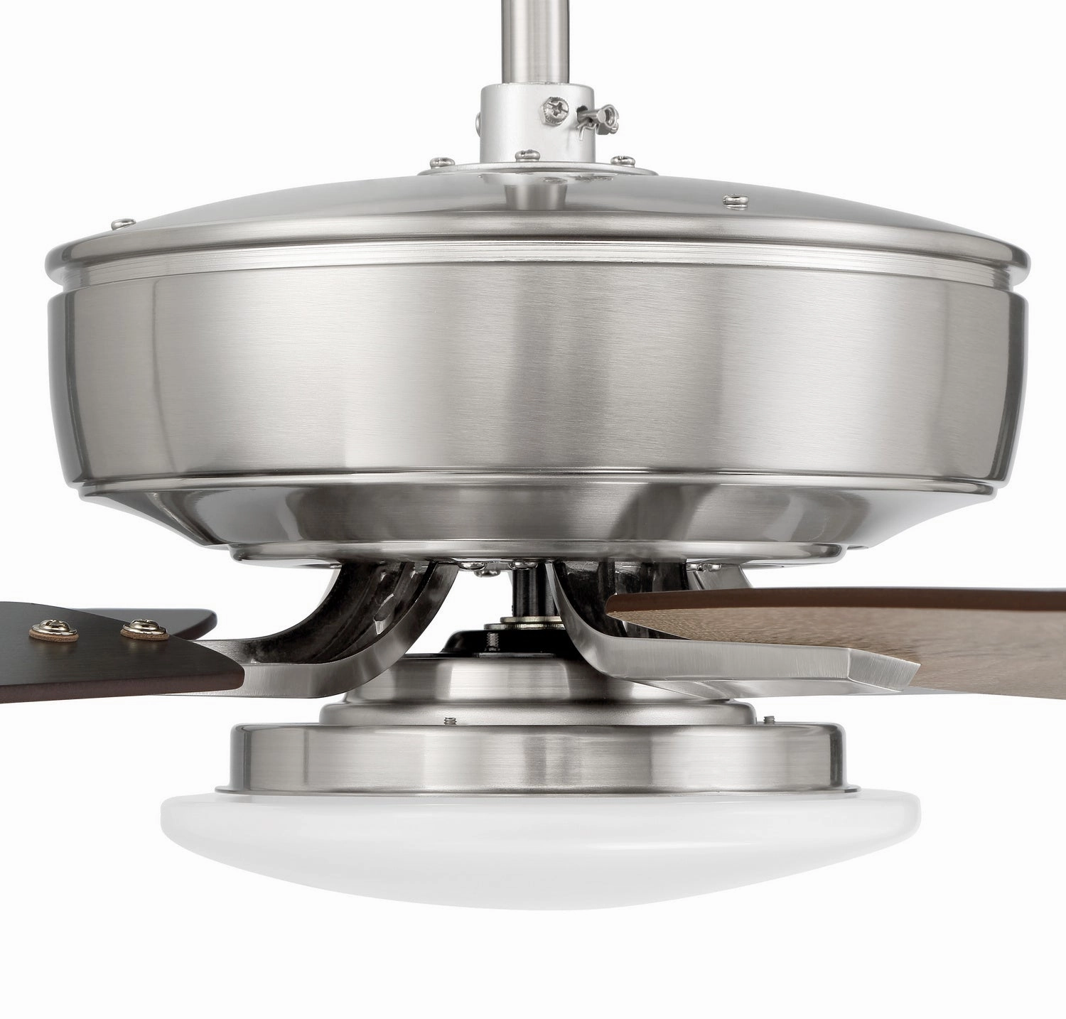 Pro Plus 112 52"Ceiling Fan Brushed Polished Nickel