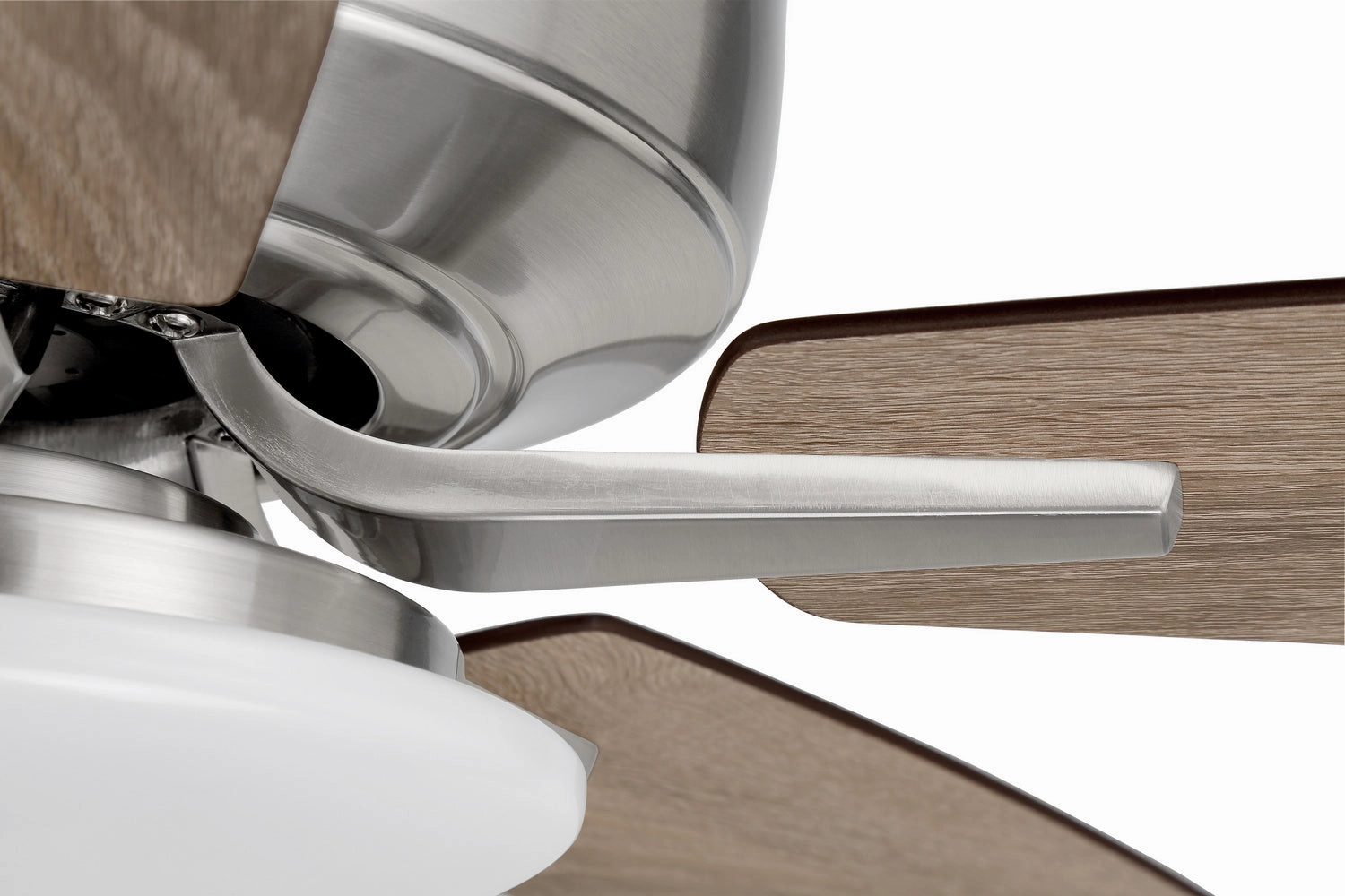 Pro Plus 112 52"Ceiling Fan Brushed Polished Nickel
