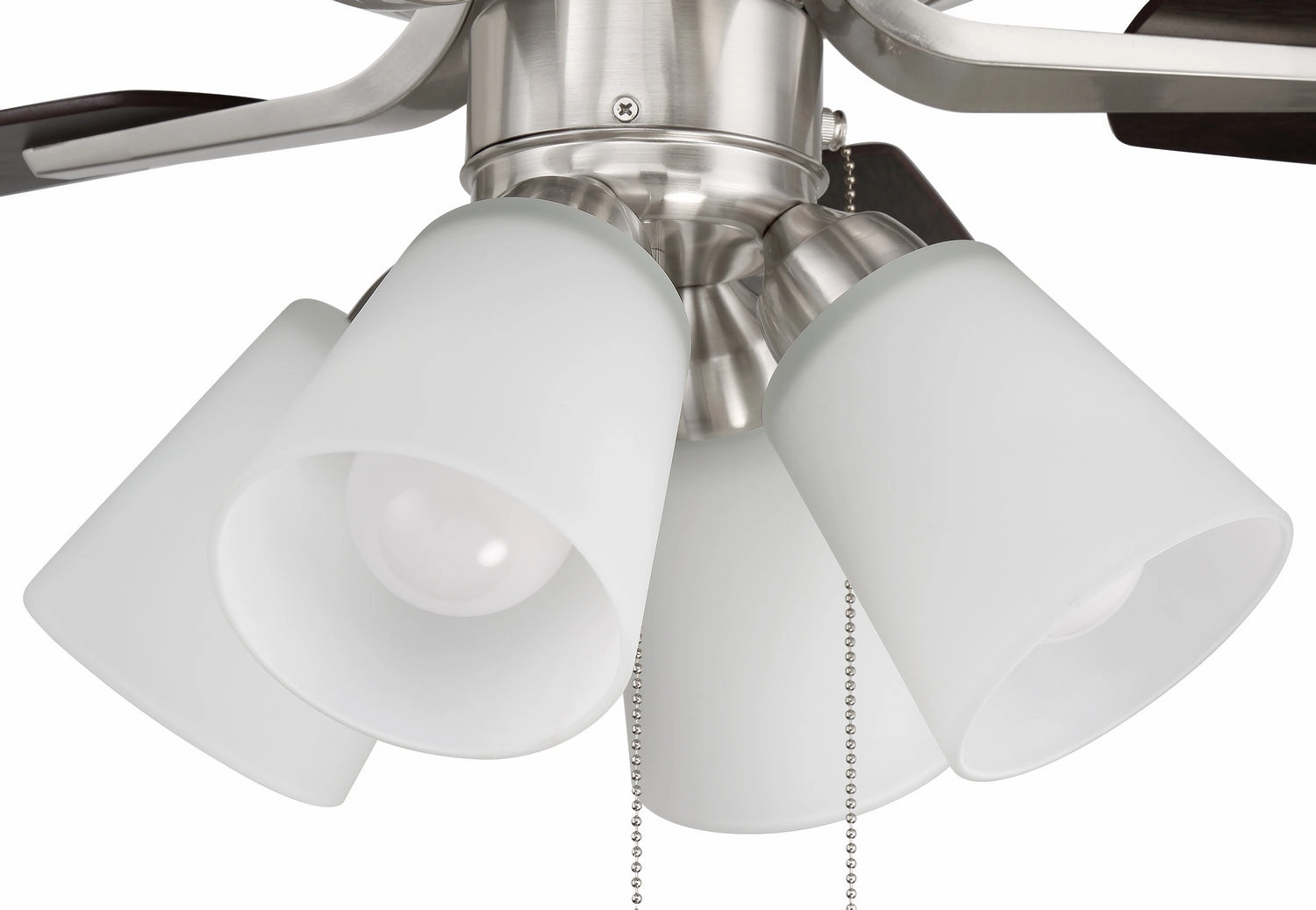 Pro Plus 114 52"Ceiling Fan Brushed Polished Nickel