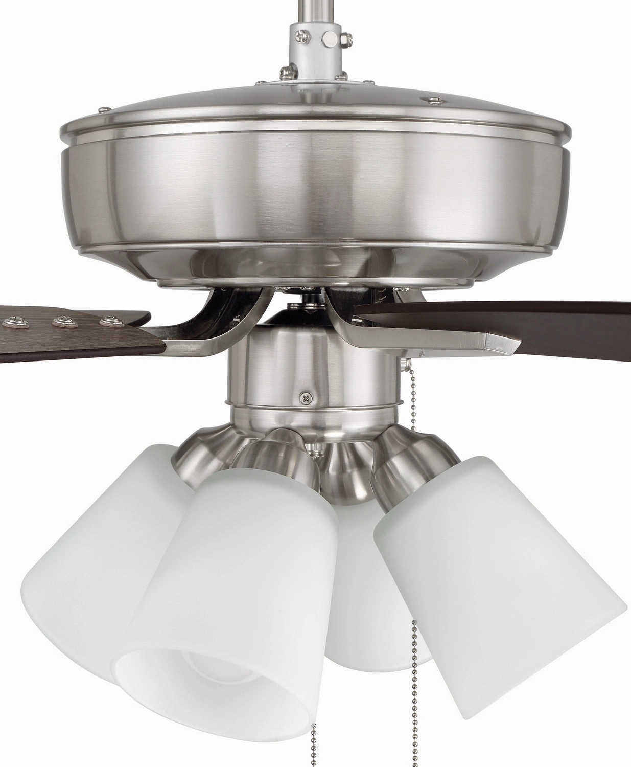 Pro Plus 114 52"Ceiling Fan Brushed Polished Nickel