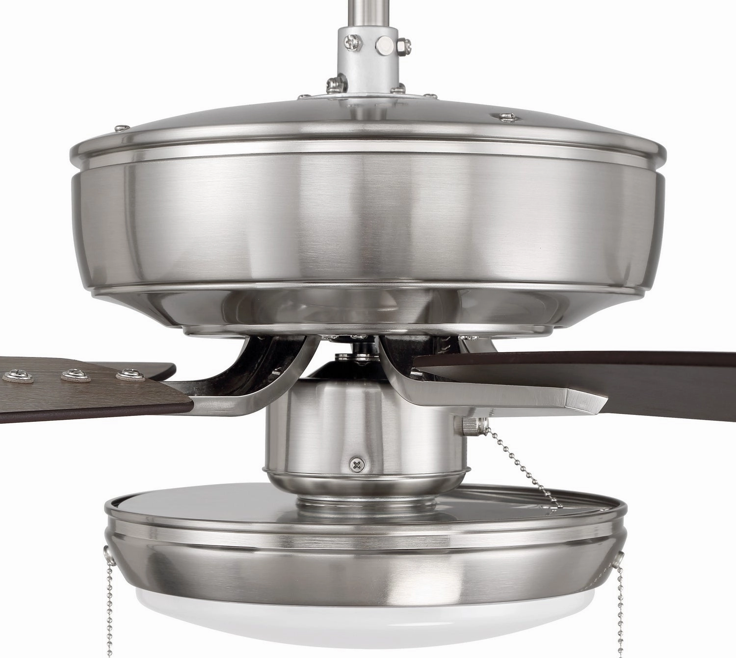 Pro Plus 119 52"Ceiling Fan Brushed Polished Nickel