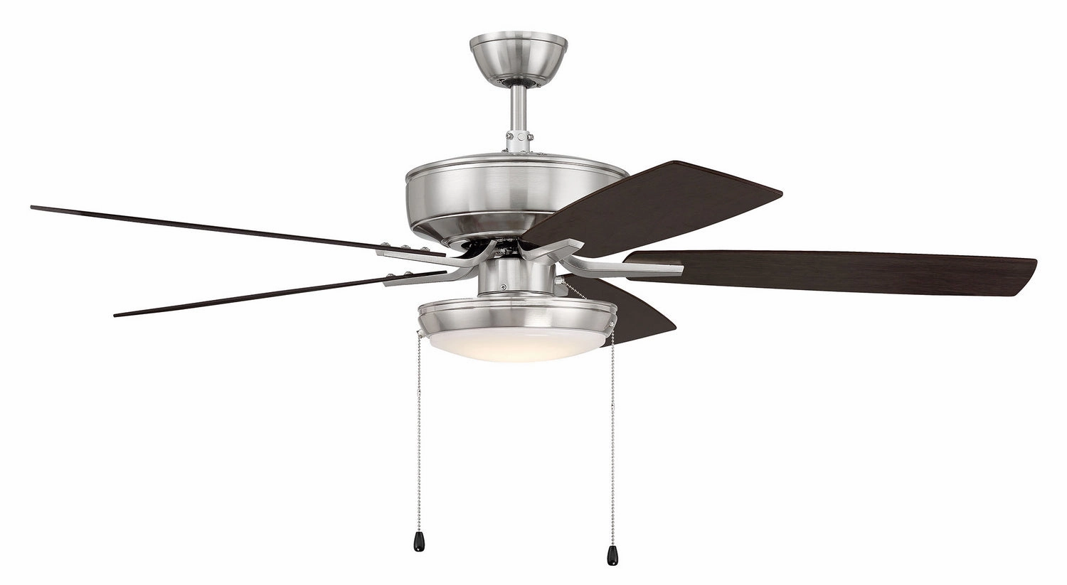 Pro Plus 119 52"Ceiling Fan Brushed Polished Nickel