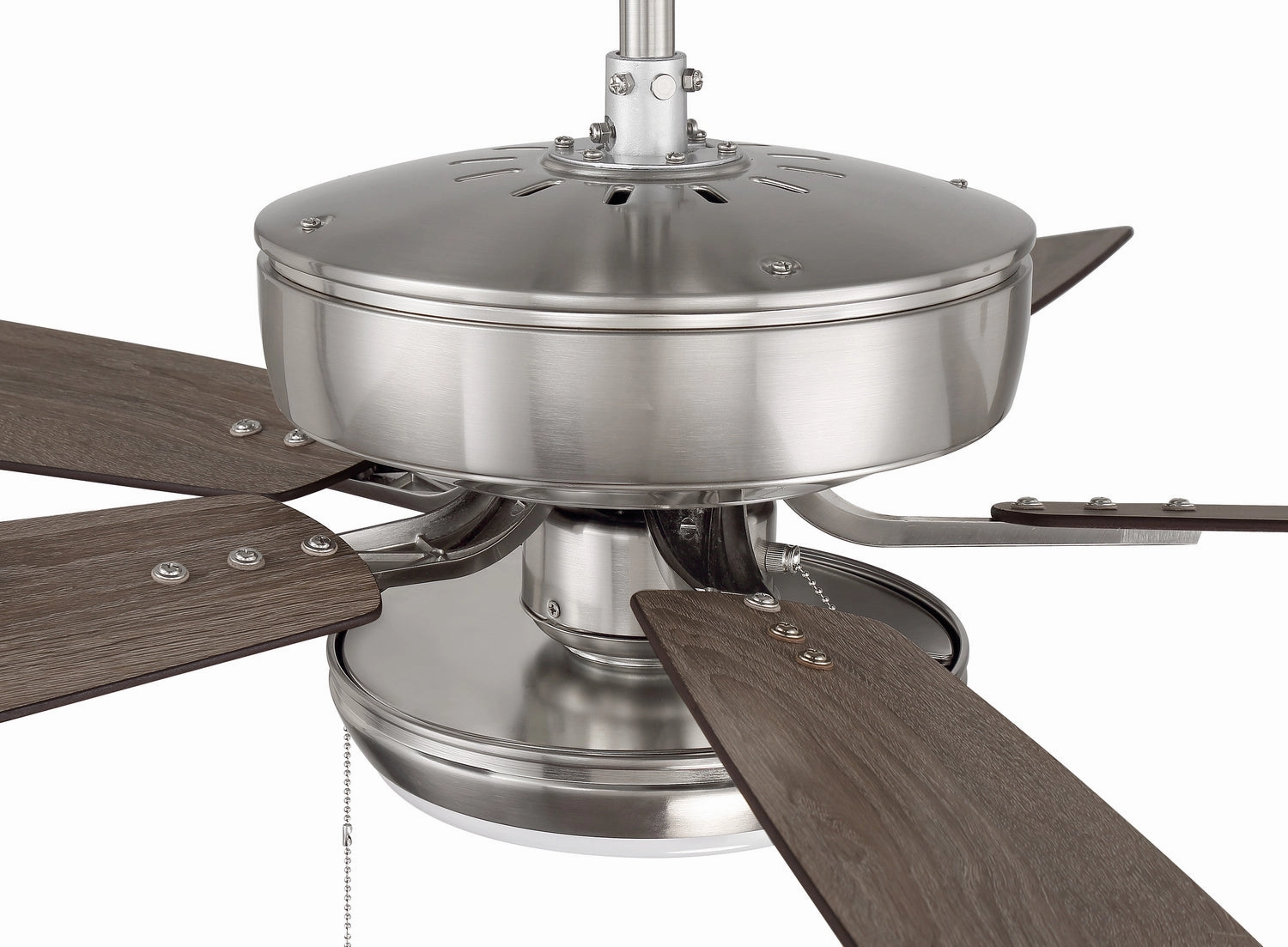 Pro Plus 119 52"Ceiling Fan Brushed Polished Nickel