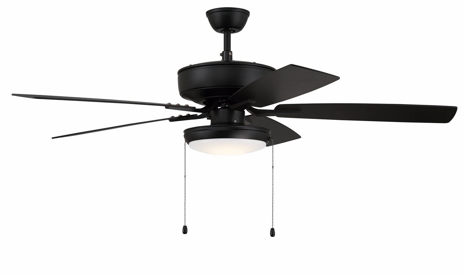 Pro Plus 119 52"Ceiling Fan Flat Black