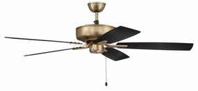 Pro Plus 52 Fan 52"Ceiling Fan Satin Brass versatile medium fans for any space