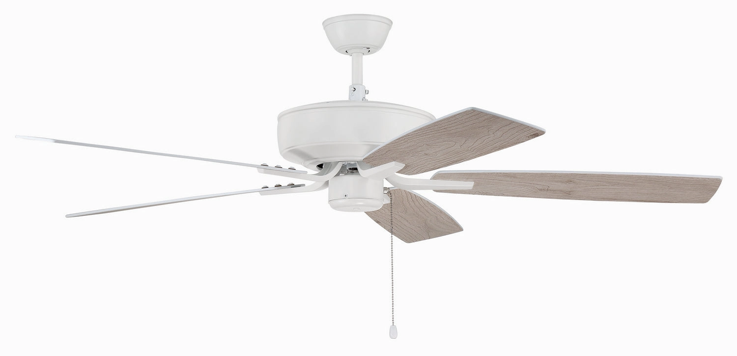 Pro Plus 52" Fan 52" Ceiling Fan in White
