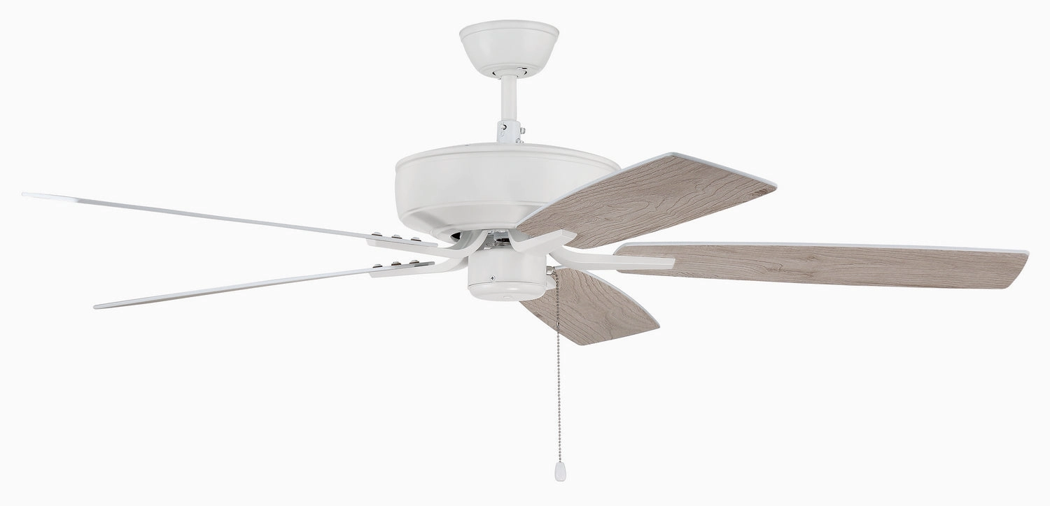 Pro Plus 52" Fan 52" Ceiling Fan in White