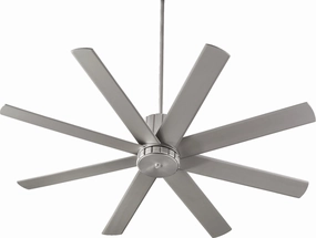 Proxima 60"Ceiling Fan Satin Nickel stylish medium fans for contemporary homes