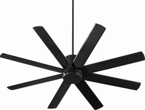 Proxima 60"Ceiling Fan Textured Black oscillating medium fans with strong airflow