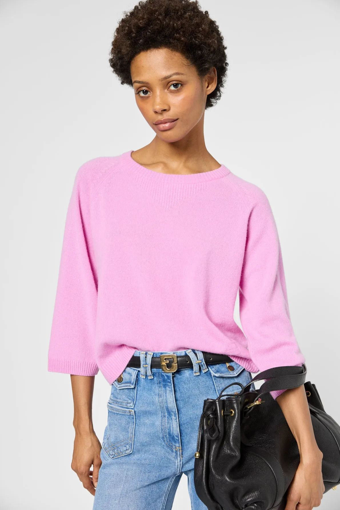 Pullover/vest Jaylene Dbu11b203 Pink Clothing_Gerard-Darel