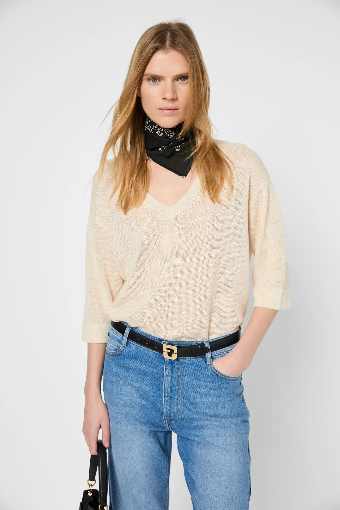 Pullover/vest Josiane Dbu26b217 Natural Clothing_Gerard-Darel
