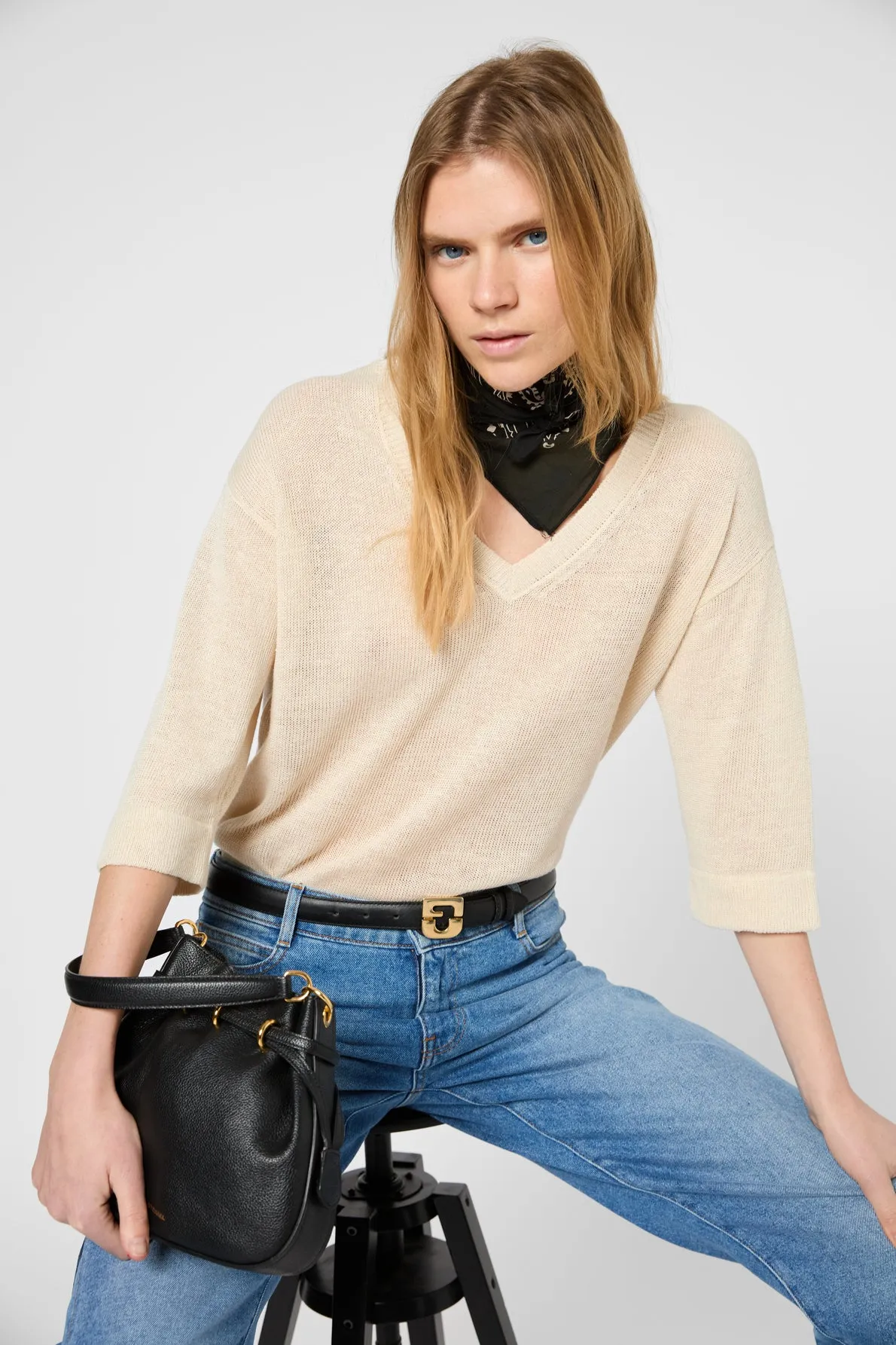 Pullover/vest Josiane Dbu26b217 Natural Clothing_Gerard-Darel
