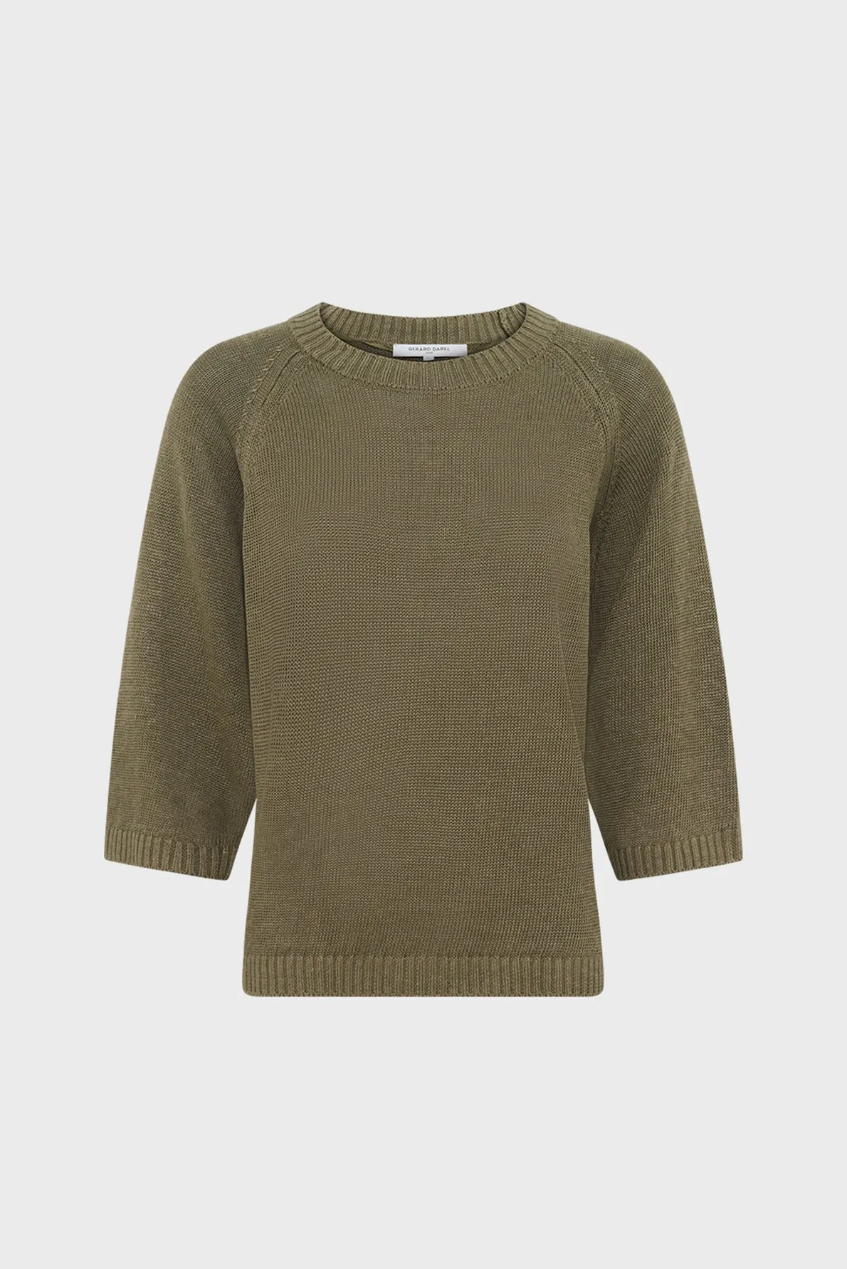 Pullover/vest Joslyn Dbu27b217 Khaki-Green Clothing_Gerard-Darel