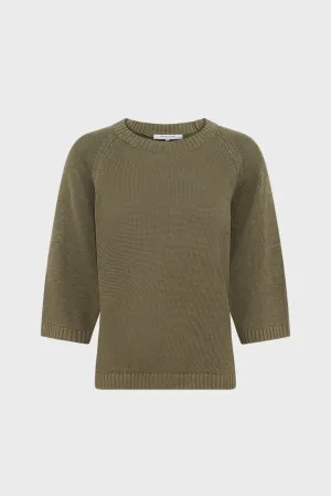 Pullover/vest Joslyn Dbu27b217 Khaki-Green Clothing_Gerard-Darel